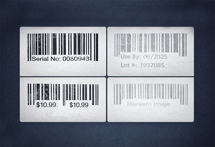 Faded barcode label printing issue